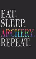 Bogenschießen: Bogenschießen Notizbuch die Perfekte Geschenkidee für Bogenschützen oder Pfeil und Bogen Fans. Das Taschenbuch hat 120 weiße Seiten mit Punktraster 