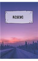 Kosovo: Liniertes Reisetagebuch Notizbuch oder Reise Notizheft liniert - Reisen Journal für Männer und Frauen mit Linien