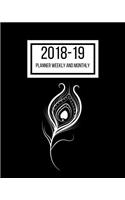 2018-19 Planner Weekly and Monthly: July 2018 to June 2019 - 8 x 10 Inches - Paperback(23 Academic Planner)
