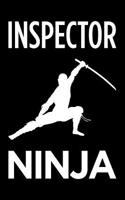 Inspector Ninja: Blank Lined Office Humor Themed Journal and Notebook to Write In: With a Practical and Versatile Wide Rule Interior