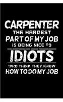 Carpenter - The Hardest Part of My Job