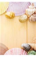 Seashells on the Boardwalk Notebook: 150 page lined 6 x 9 notebook/diary/journal