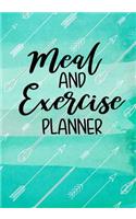 Meal And Exercise Planner: Weight Loss Diary