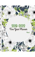 2018 - 2022 Floral Five Year Planner: 2018-2022 Monthly Schedule Organizer - Agenda Planner for the Next Five Years/60 months calendar - 8.5 x 11 inches (12/2017 and 01/2023 included)