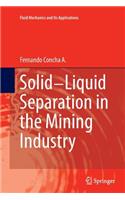 Solid-Liquid Separation in the Mining Industry