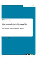 Sanitätsdienst in Südwestafrika