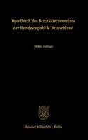 Handbuch Des Staatskirchenrechts Der Bundesrepublik Deutschland