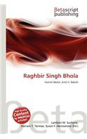Raghbir Singh Bhola: (English)
