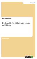 GmbH & Co. KG. Typen, Vertretung und Haftung