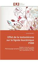 Effet de la Testostérone Sur La Lignée Leucémique P388