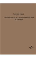 Eisenbahnrecht im Deutschen Reich und in Preußen