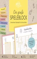 Der groÃŸe Spieleblock. Umweltfreundlicher SpielspaÃŸ fur GroÃŸ und Klein: Nachhaltiger, bunter Spiele-Block auf Recyclingpapier. Fur Spieleabende mit der ganze Familie