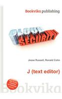 J (Text Editor)