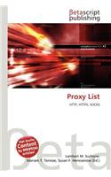Proxy List: (English)