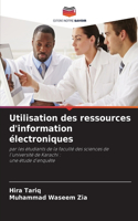 Utilisation des ressources d'information électroniques