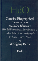 Concise Biographical Companion to Index Islamicus