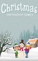 Christmas Coloring Book For Toddlers