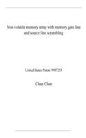 Non-volatile memory array with memory gate line and source line scrambling: United States Patent