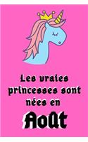 Les Vraies Princesses Sont Nées en Août