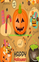 Happy Halloween Coloring Book for Toddlers