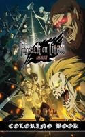 Attack On Titan Coloring Book