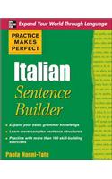 Practice Makes Perfect Italian Sentence Builder