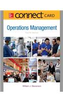Connect 1-Semester Access Card for Operations Management