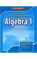 Algebra 1 Study Guide and Intervention Workbook