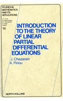 Introduction to the Theory of Linear Partial Differential Equations: (Studies in Mathematics and Its Applications)