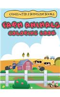 Coloring Books for 2 Year Olds (Farm Animals coloring book for 2 to 4 year olds)