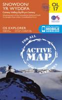 Snowdon / Yr Wyddfa, Conwy Valley / Dyffryn Conwy: (OL 17 OS Explorer Map)