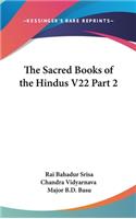 Sacred Books of the Hindus V22 Part 2