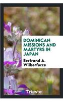 Dominican Missions and Martyrs in Japan