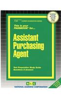 Assistant Purchasing Agent: Passbooks Study Guide