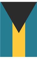 Bahamas Travel Journal - Bahamas Flag Notebook - Bahamian Flag Book