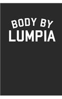 Body By Lumpia: Dotted Bullet Notebook (6" x 9" - 120 pages) Wonderful Philippines Notebook for Daily Journal, Diary, and Gift