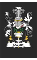 Lavery: Lavery Coat of Arms and Family Crest Notebook Journal (6 x 9 - 100 pages)