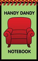 Handy Dandy Notebook: Kids little 6x9 inch notebook for drawing and detective clues with 120 sheets