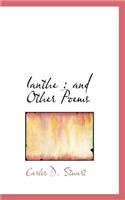 Ianthe: And Other Poems