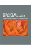 Publications. Entomology Volume 7