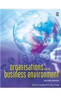 Organisations and the Business Environment