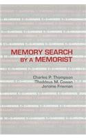Memory Search By A Memorist