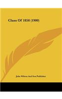 Class of 1850 (1900)