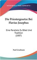 Die Priestergesetze Bei Flavius Josephus