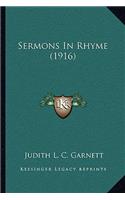 Sermons in Rhyme (1916)