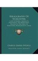 Bibliography Of Worcester