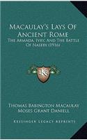 Macaulay's Lays Of Ancient Rome