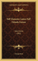 Dell' Elemento Comico Nell' Orlando Furioso