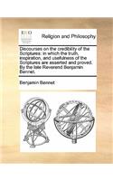 Discourses on the Credibility of the Scriptures