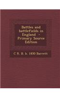 Battles and Battlefields in England